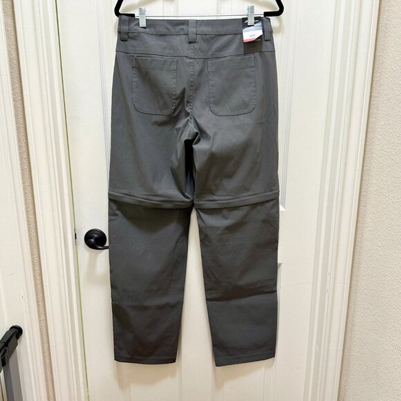 Eddie Bauer Women's Convertible Pant Size 8 Grey Adjustable Length UPF 50+ (NEW) - Picture 13 of 15